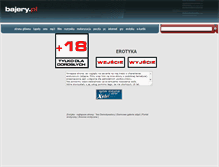Tablet Screenshot of erotyka.bajery.pl