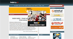 Desktop Screenshot of gadu-gadu.bajery.pl